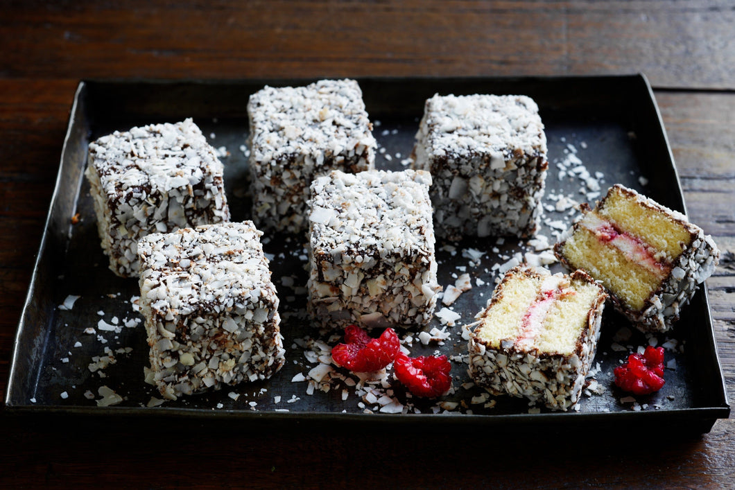 Chocolate & Raspberry Lamington